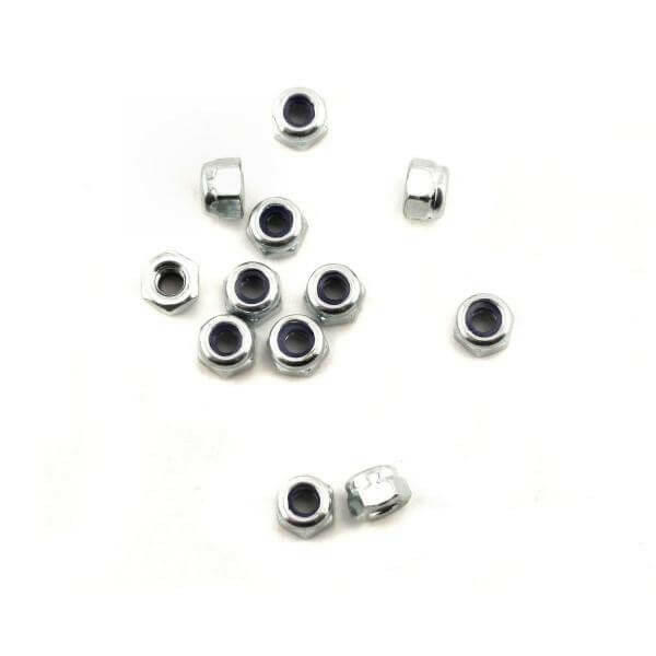 12 Écrous nylstop 3mm M3 - Traxxas 2745 - Breizh Modélisme.