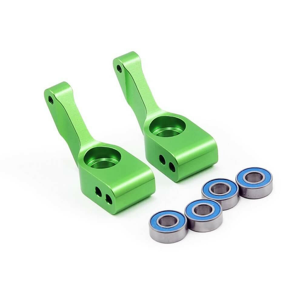2 Fusées arrière Alu anodisées verte - Traxxas 3652G - Breizh Modélisme.