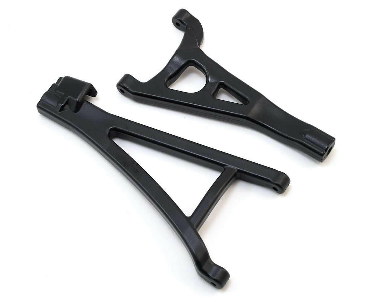 2 Triangles de suspension avant droit renforcés - Traxxas TRX8631 - Noir - Breizh Modélisme.