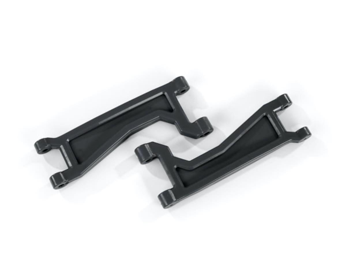 2 Triangles de suspension supérieur Large  Traxxas 8998 WideMaxx noir - Breizh Modélisme.