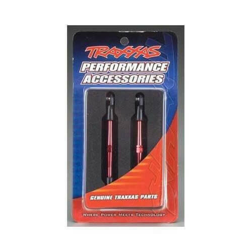Biellettes aluminum Rouge 59mm (2) - Traxxas 3139X - Breizh Modélisme.