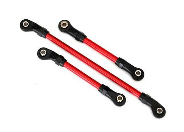 Biellettes de direction rouges TRX-4 - Traxxas 8146R - Breizh Modélisme.