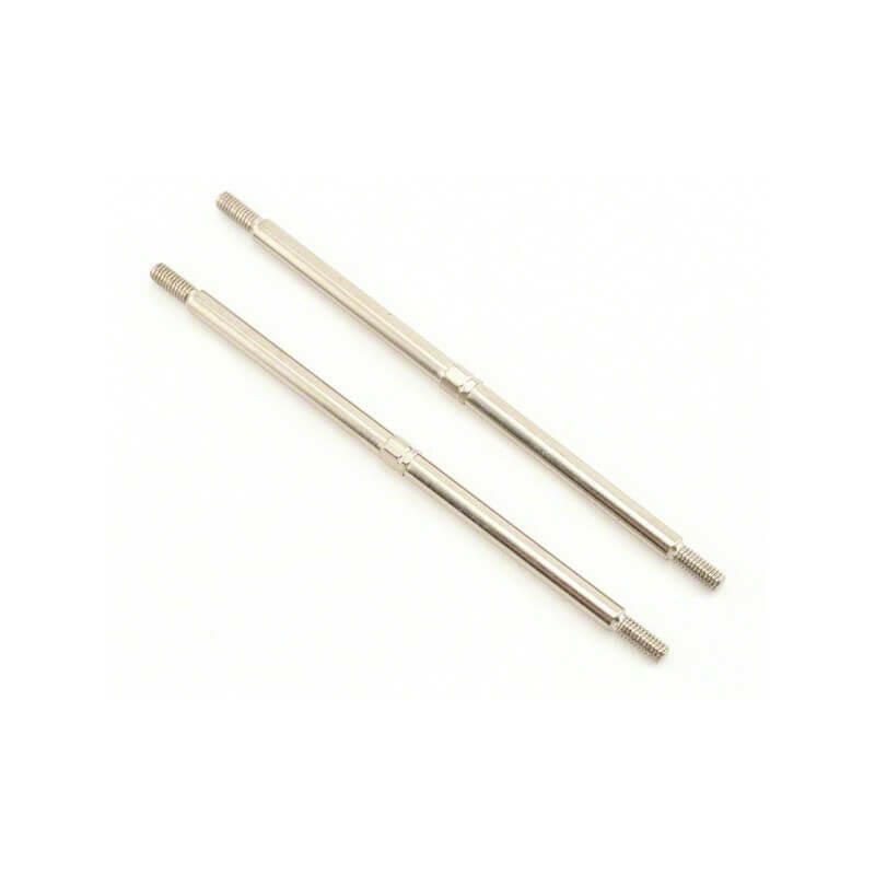 Biellettes de pincement avant acier 55mm à pas inversé (x2) - Traxxas 5141 - Breizh Modélisme.