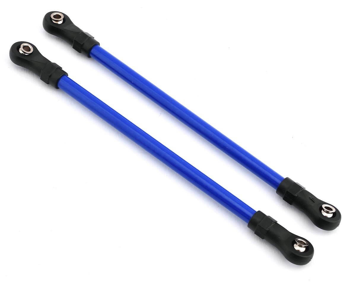 Biellettes de suspension 5x115mm arrière inférieur acier TRX-4 (x2) - Traxxas 8145X - Breizh Modélisme.