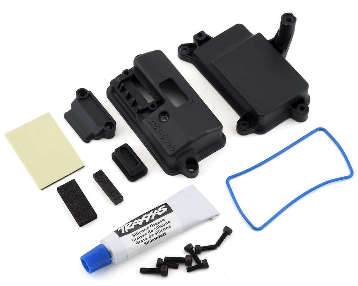 Boitier récepteur Rustler 4x4 VXL - Traxxas TRX6724 - Breizh Modélisme.