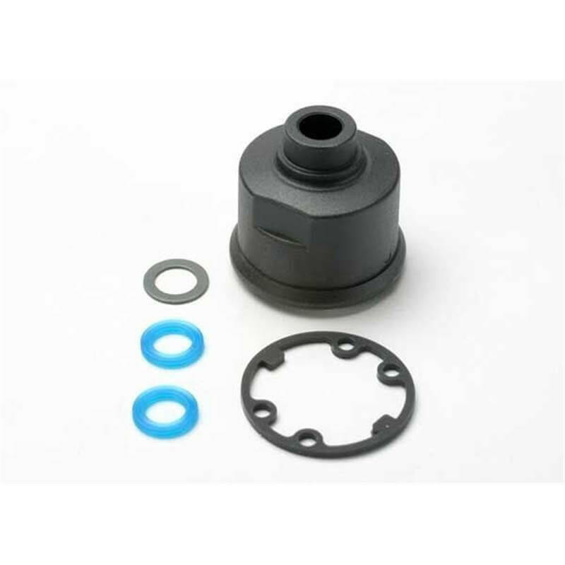 Corps de différentiel + joints et supports - Traxxas 5381 - Breizh Modélisme.