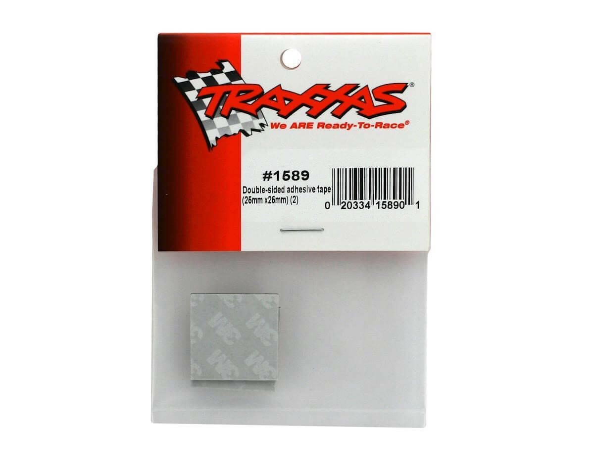 Double face 25x25mm (x2) - Traxxas 1589 - Breizh Modélisme.