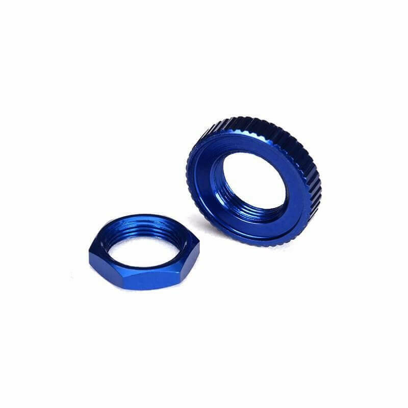 Écrou de Sauve-Servo Alu Bleu - Traxxas 8345 - Breizh Modélisme.