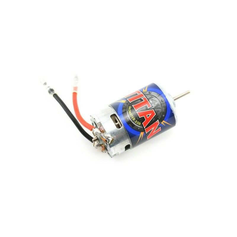 Moteur Traxxas 3975 Titan 21T 14V Type 550 Axe 3,175mm - Breizh Modélisme.