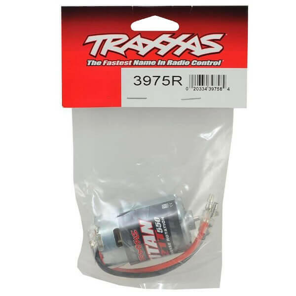 Moteur Traxxas 3975R Titan 550 Reverse 14.4v 21T Axe 3,175mm - Breizh Modélisme.