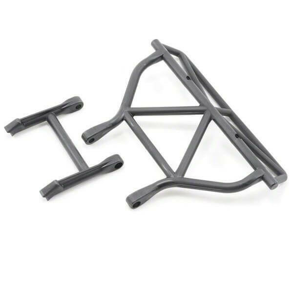 Pare-choc arriere noir + support de pare-choc - Traxxas 5836 - Breizh Modélisme.