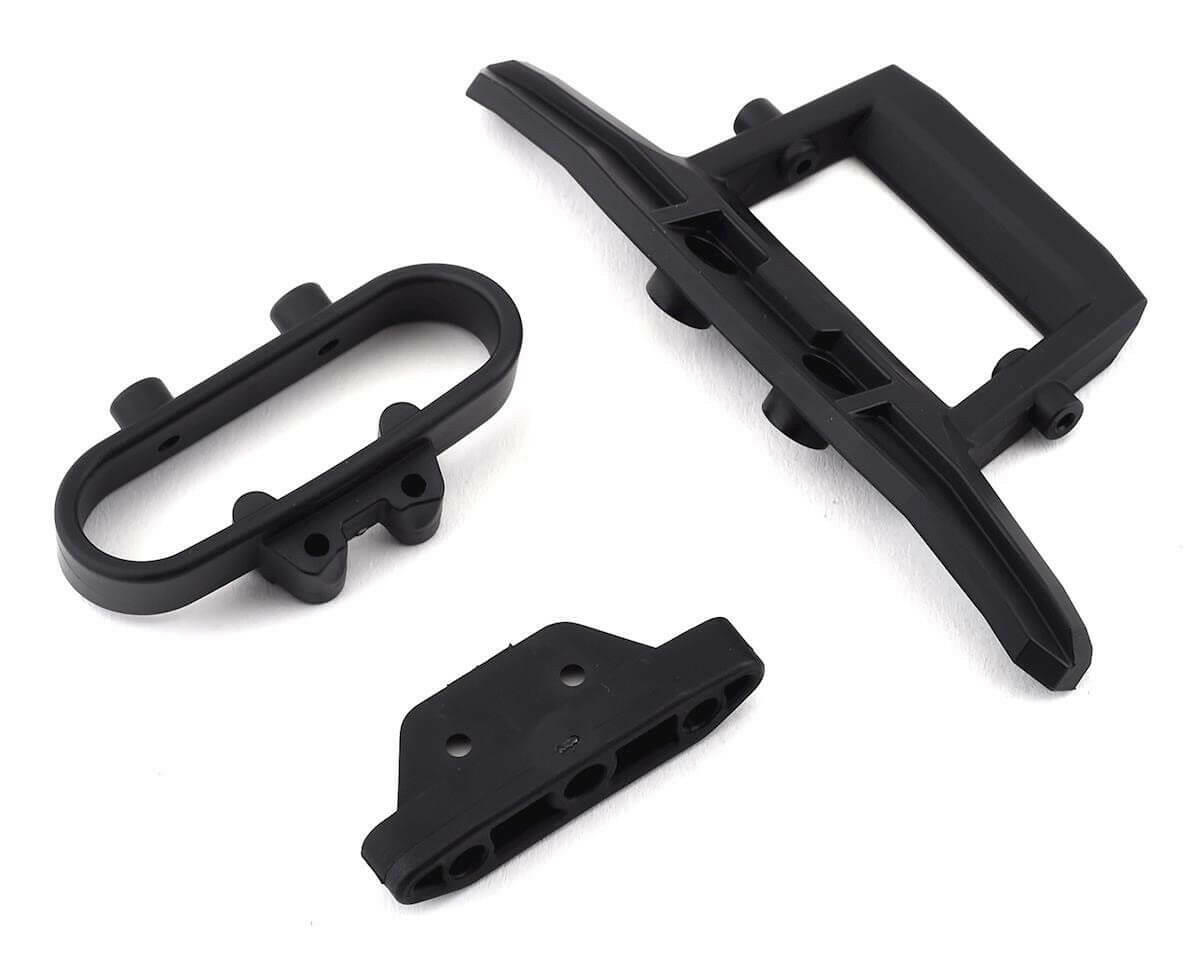 Pare chocs arrière et support Rustler 4x4 VXL - Traxxas TRX6737 - Breizh Modélisme.