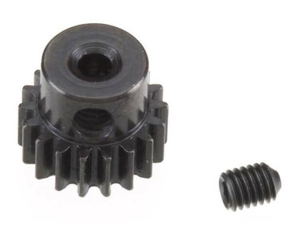 Pignon moteur acier 18 dts - 48 pitch - 2,3mm - Traxxas TRX7041 - Breizh Modélisme.