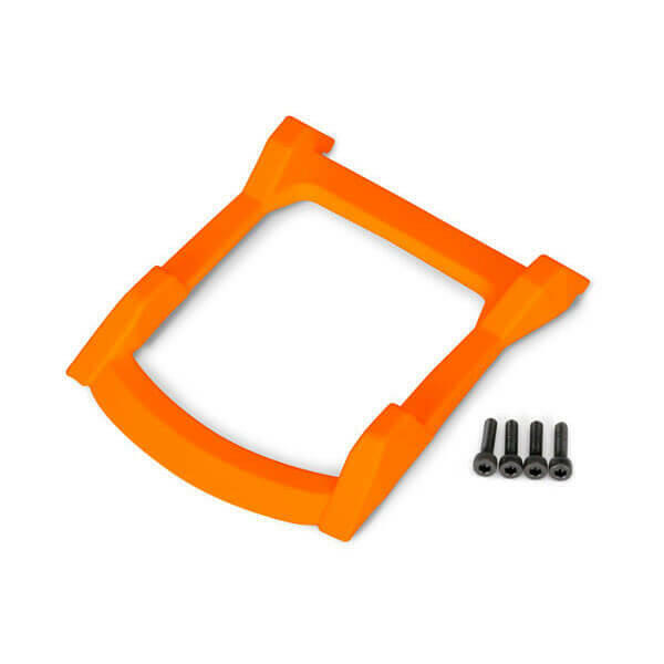Plaque de protection toit orange Rustler 4x4 VXL - Traxxas 6728T - Breizh Modélisme.