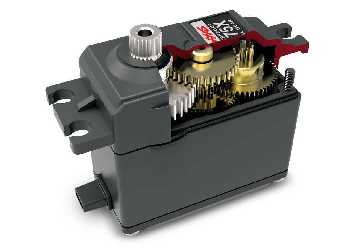 Servo Traxxas 2075X Etanche avec Pignons Métal 9.0kg 0.17s - Breizh Modélisme.
