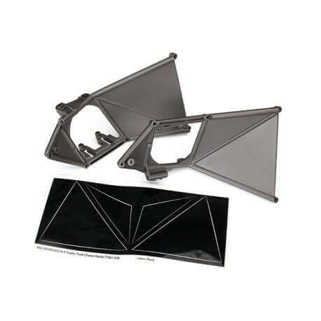 Support de triangle supérieur avant gauche & droit - Traxxas 8534 - Breizh Modélisme.