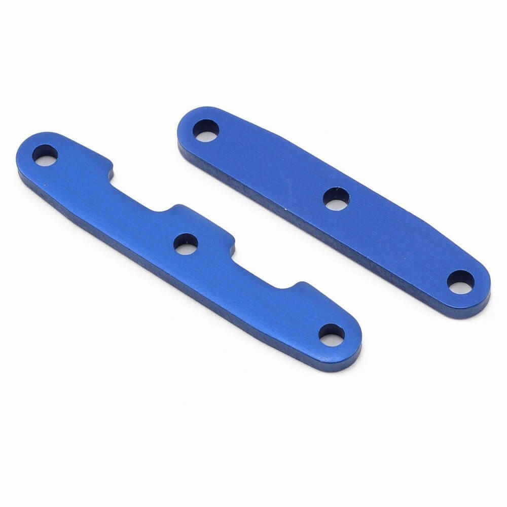 Supports alu de tirants anodisés bleu AV et ARR x2 - Traxxas 6823 - Breizh Modélisme.
