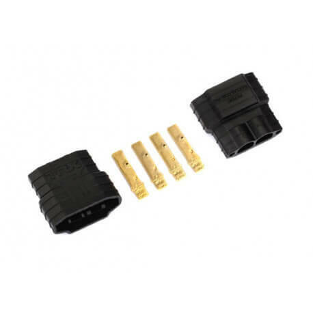 Traxxas 3070X Connecteur Traxxas ID mâle (x2) pour ESC - Breizh Modélisme.