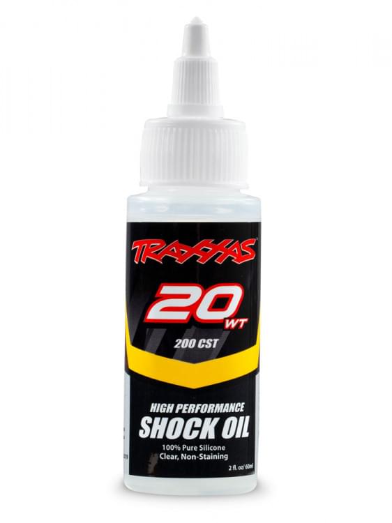 Traxxas 5031 Huile silicone Amortisseurs 20WT 200cst 60cc - Breizh Modélisme.