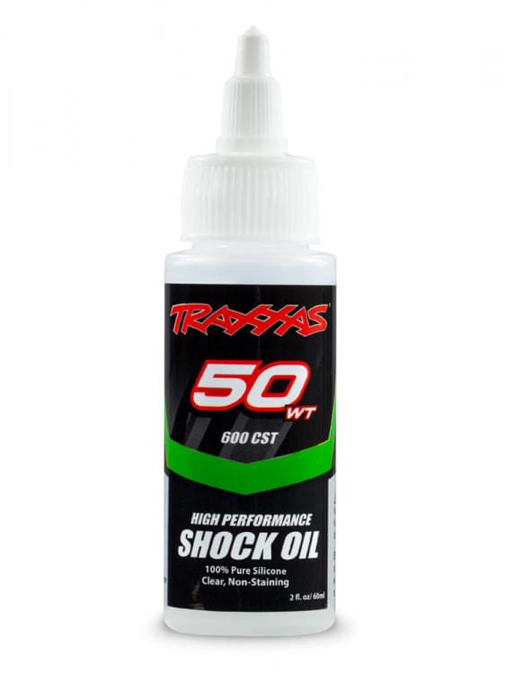 Traxxas 5034 Huile silicone Amortisseurs 50WT 600cst 60cc - Breizh Modélisme.