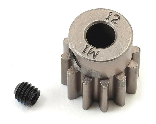 Traxxas 6485X Pignon moteur 12 dts - M1.0 - 5 mm - Breizh Modélisme.