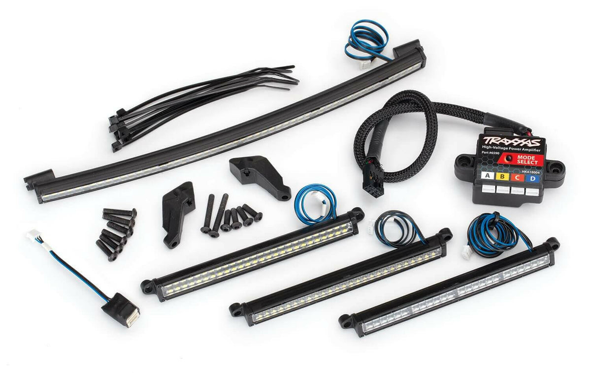 Traxxas 8485 Kit Leds + Alimentation amplificateur pour l'UDR - Breizh Modélisme.