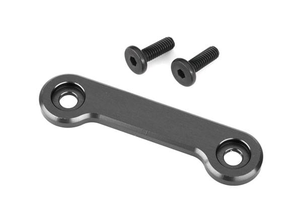 Traxxas 9617A Cale alu anodisé noir pour aileron Traxxas Sledge - Breizh Modélisme.