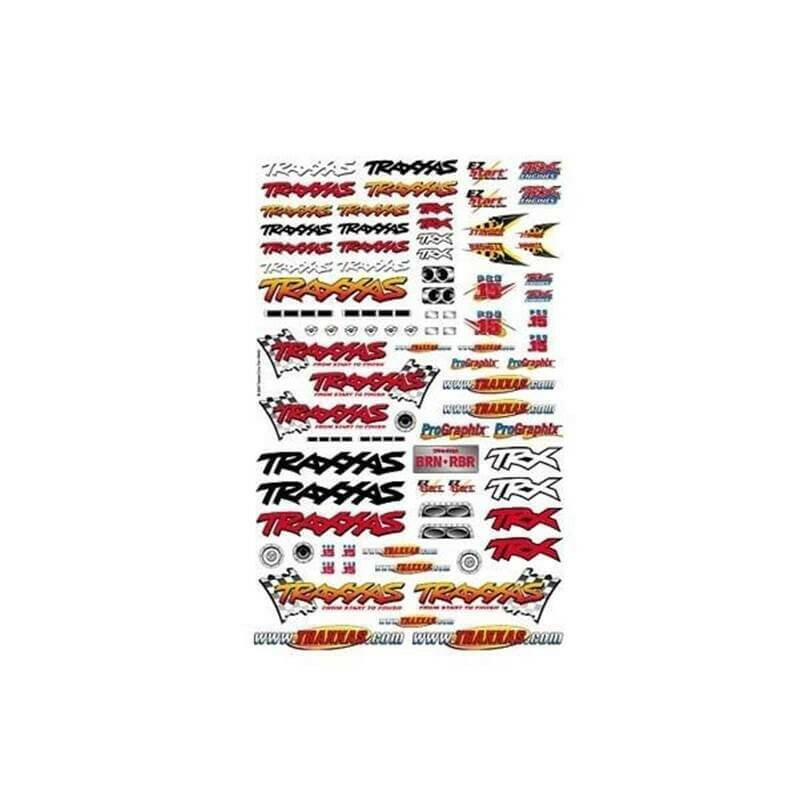 Traxxas 9950 Autocollants officiel du team compétition - Breizh Modélisme.