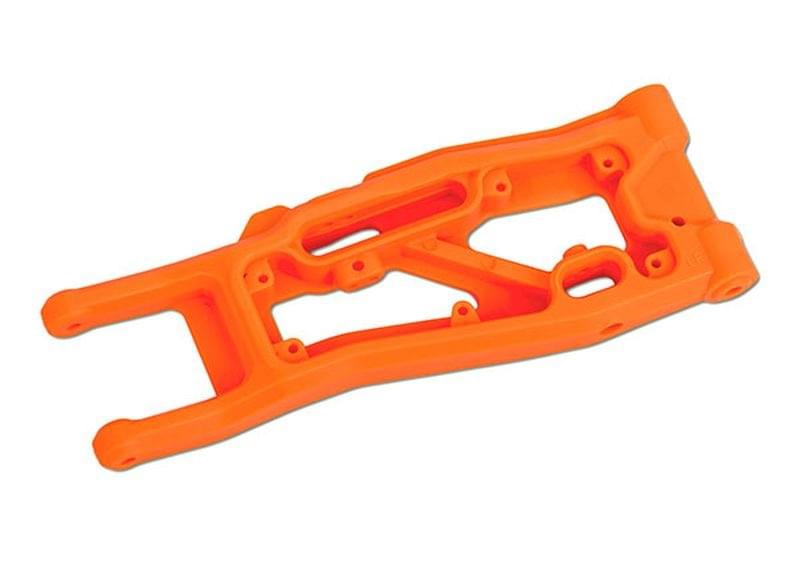 Triangle de suspension avant gauche - orange Traxxas sledge 9531T - Breizh Modélisme.