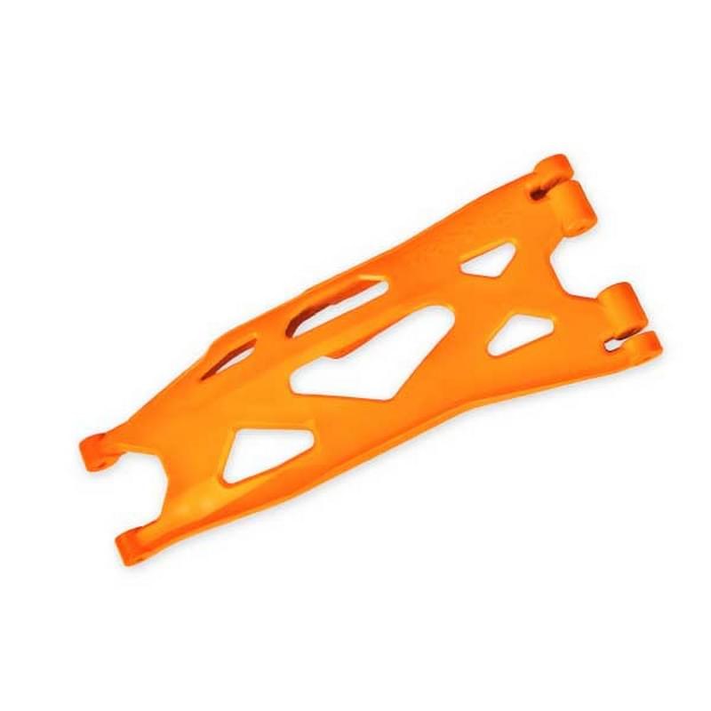 Triangle inférieur droit Traxxas orange pour Wide XMaxx - Traxxas 7893T - Breizh Modélisme.