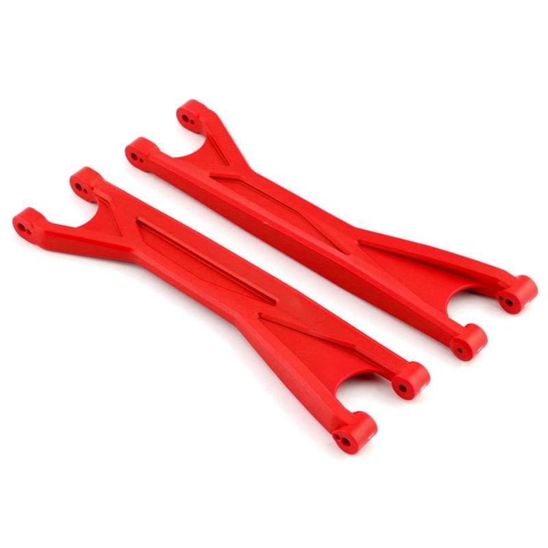 Triangle supérieur Traxxas rouge (x2) pour Wide XMaxx - Traxxas 7892R - Breizh Modélisme.