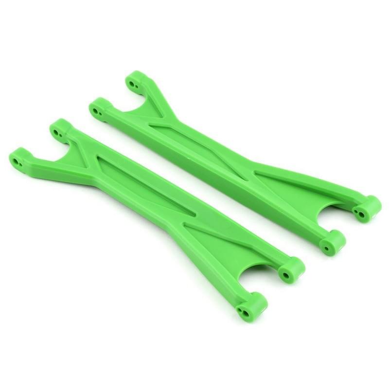 Triangle supérieur Traxxas vert (x2) pour Wide XMaxx - Traxxas 7892G - Breizh Modélisme.