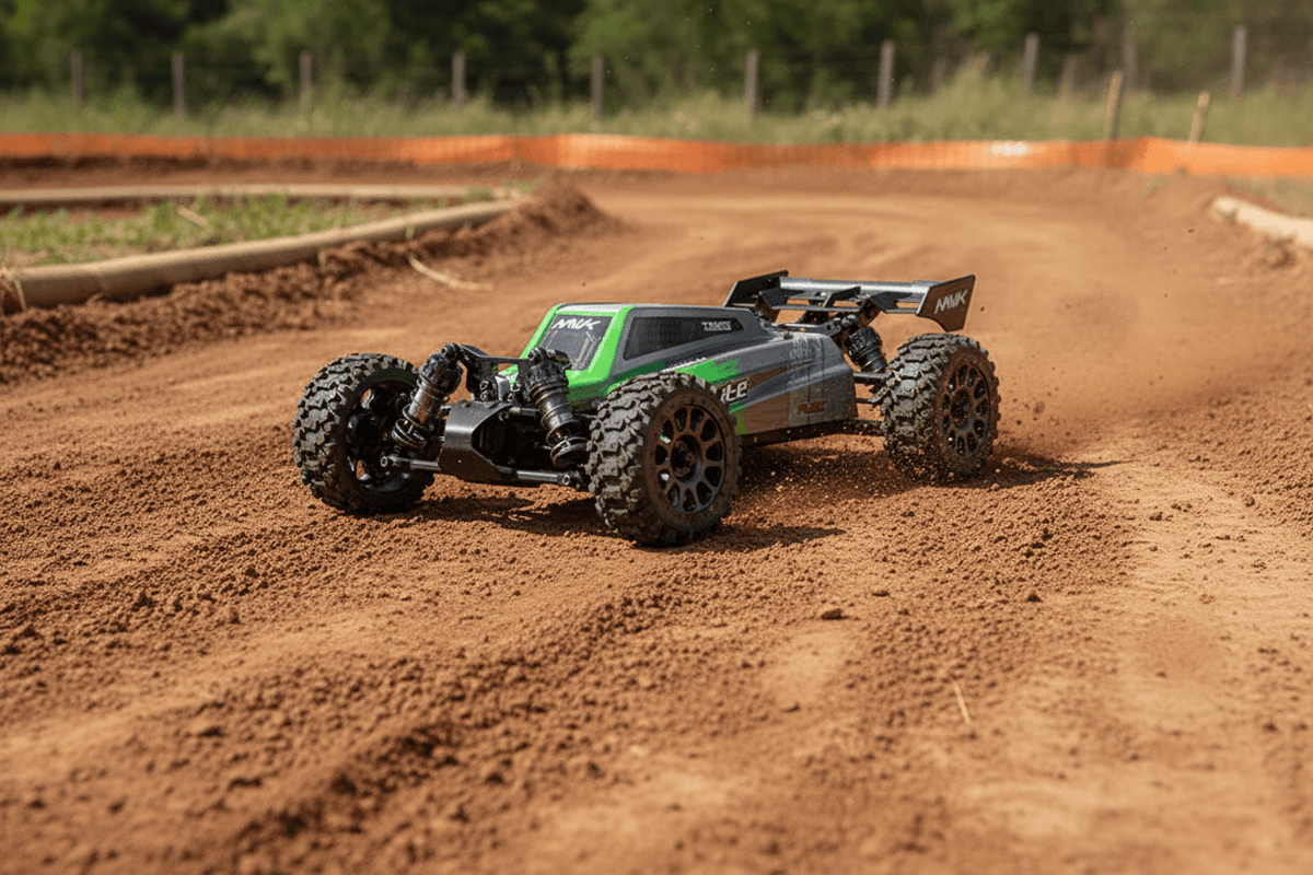 Buggy 2S 38km/h Maverick QByte XB Flux 1/12 Brushless RTR 4WD vert MV151402