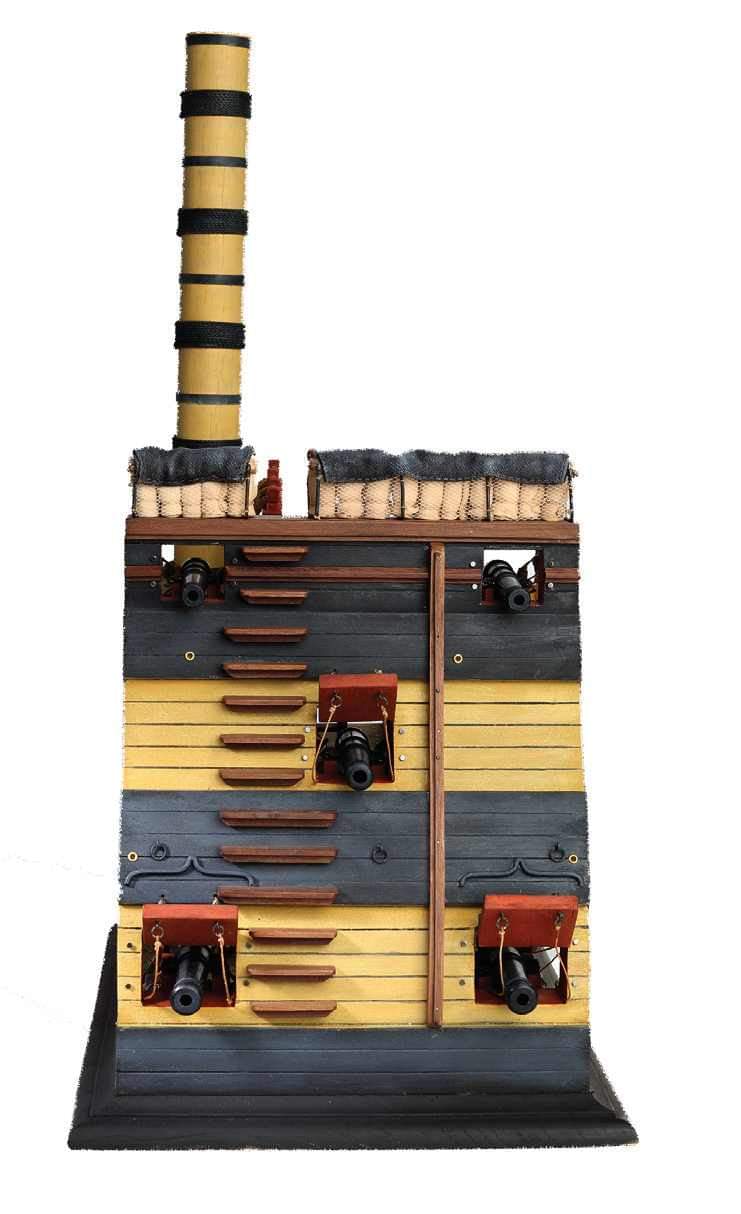 Maquette de bateau en bois Disarmodel 20148 - Navire espagnol de 80 canons