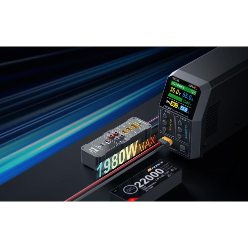 Concentrateur de distribution d'alimentation Omni XT90 - 600163-01
