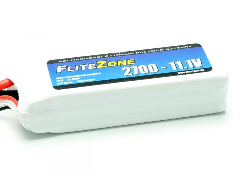 Batterie LiPo 3S 11,1V 2700 mAh XT60 - Breizh Modélisme.