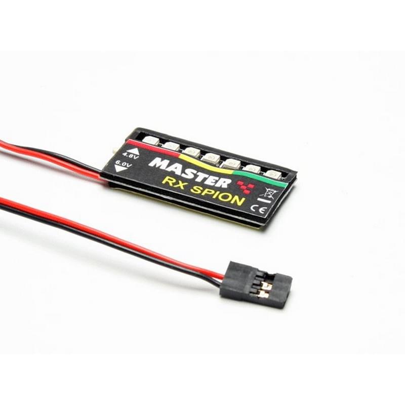 RX Spy - Volt Spy pour batterie de réception - Breizh Modélisme.