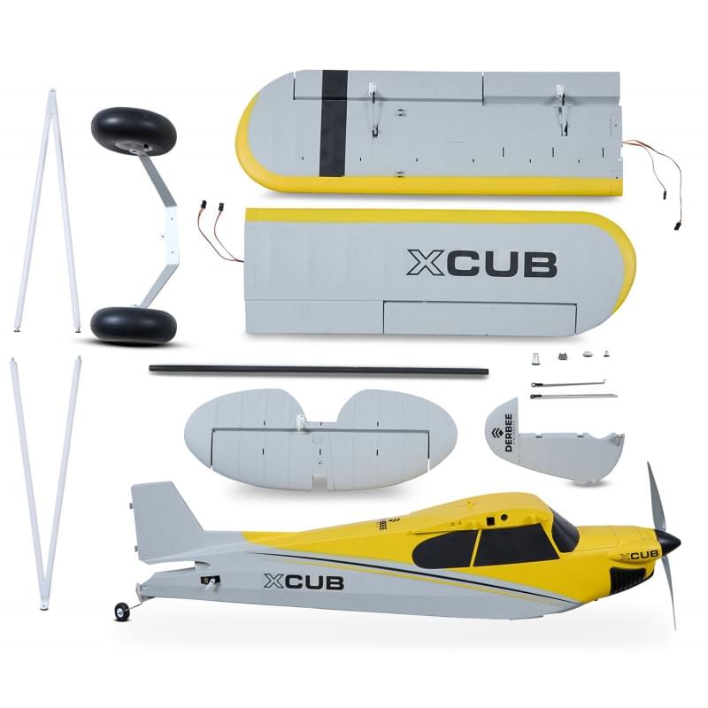 Avion RC Derbee XCub STOL 1500mm PNP - DB010