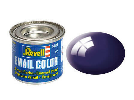 Peinture Bleu nuit brillant - Revell 32154 - RAL 5022 (N°54) - Breizh Modélisme.
