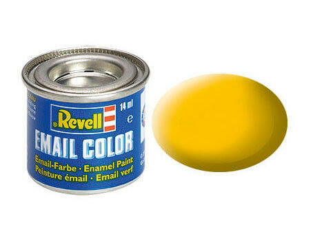 Peinture Jaune mat - Revell 32115 - RAL 1017 (N°15) - Breizh Modélisme.