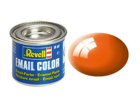 Peinture Orange brillant - Revell 32130 - RAL 2004 (N°30) - Breizh Modélisme.