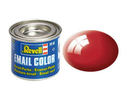 Peinture Rouge Italien brillant - Revell 32134 (N°34) - Breizh Modélisme.