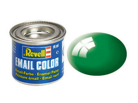 Peinture Vert Emeraude brillant - Revell 32161 - RAL 6029 (N°61) - Breizh Modélisme.