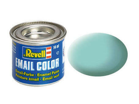 Peinture Vert lumière mat - Revell 32155 - RAL 6027 (N°55) - Breizh Modélisme.