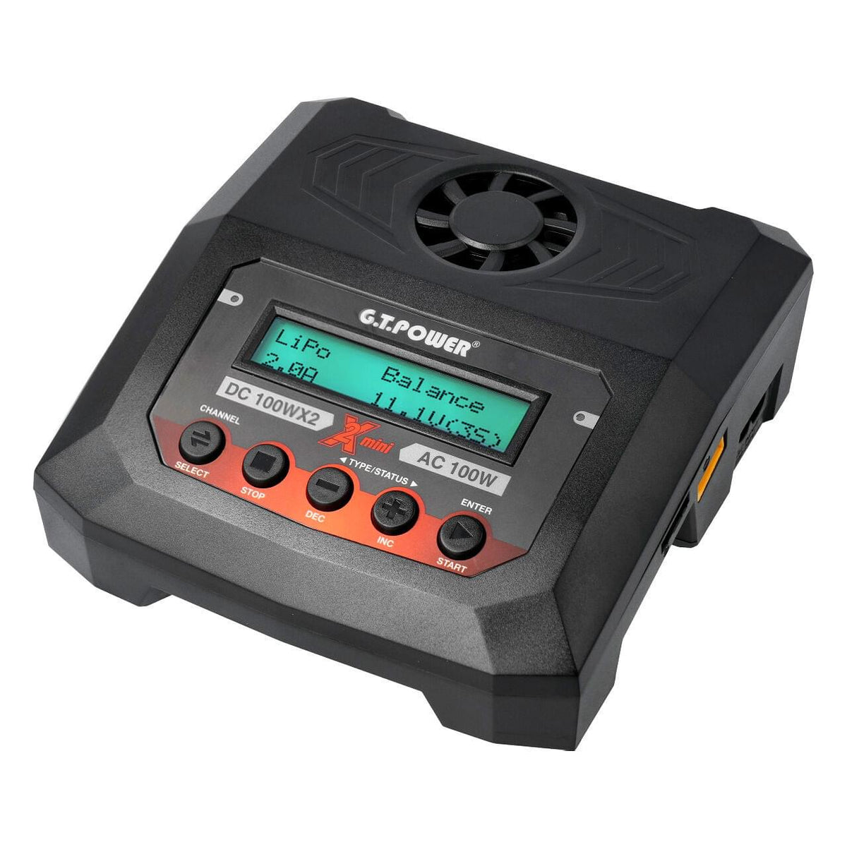 Chargeur lipo Duo rapide Nimh et Lipo 1 à 4S - 2x100W - Breizh Modélisme.