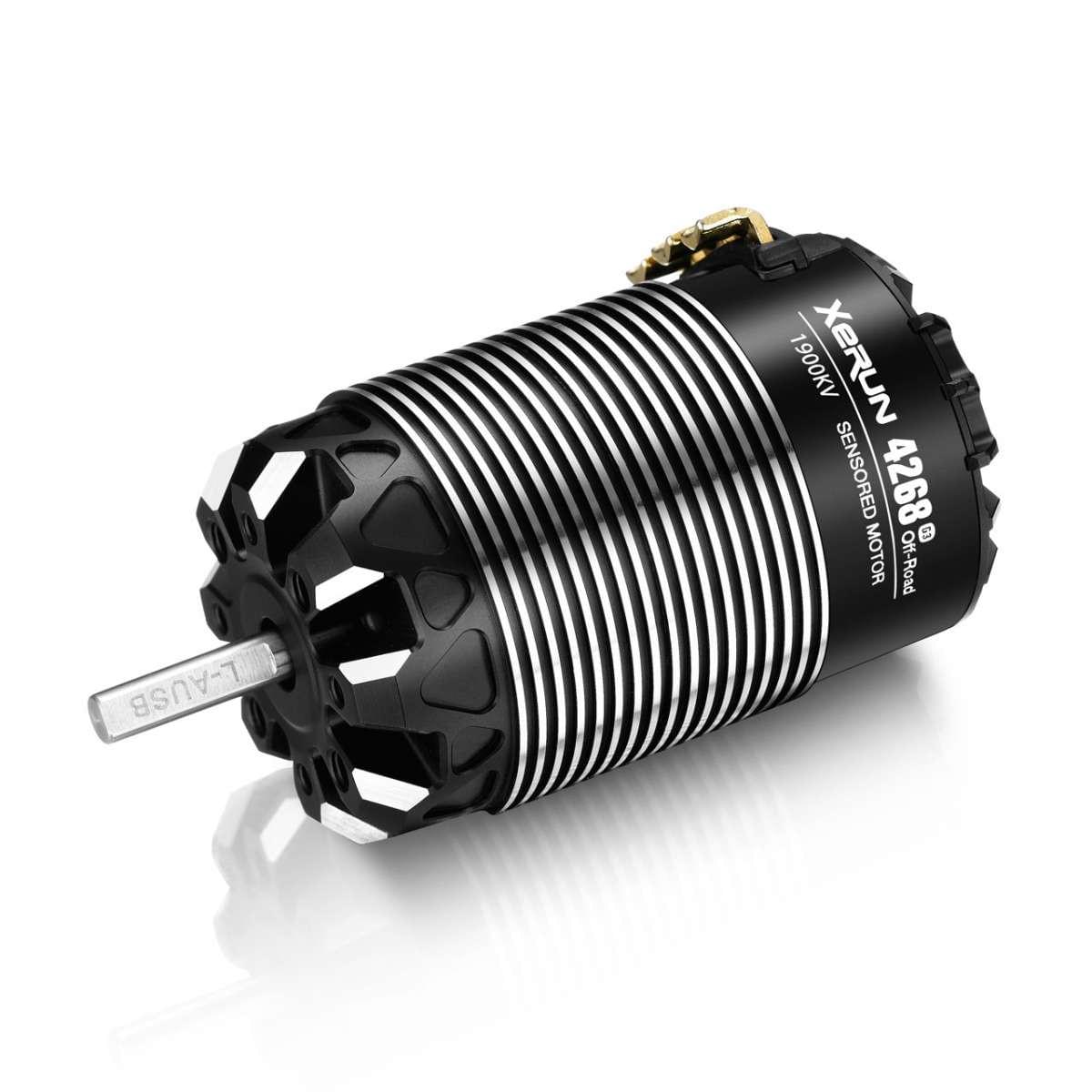 Combo moteur Hobbywing Xerun XR8 Pro G3 4268SD 1900kV G3 - 38020432 Axe 5mm - Breizh Modélisme.