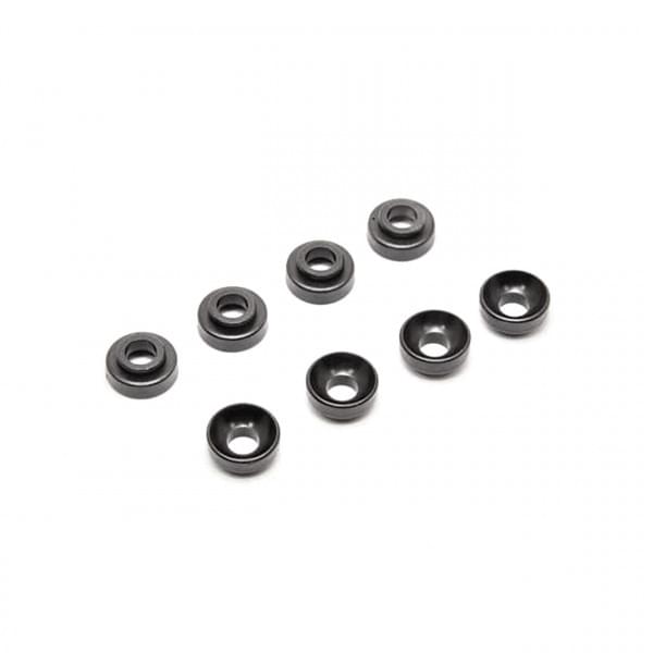 Hobao Hyper VS2 87208 Rondelles en plastique de fusées avant PBS x8 - Breizh Modélisme.