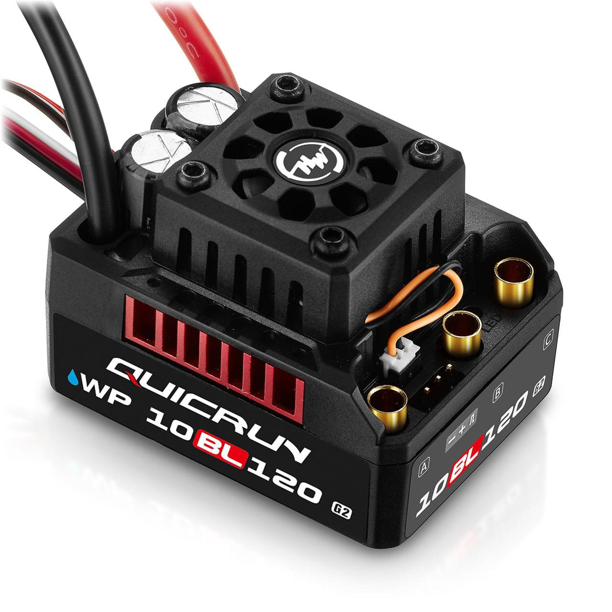 Variateur Hobbywing Brushless Quicrun 10BL120 G2 - 30107200 - Breizh Modélisme.
