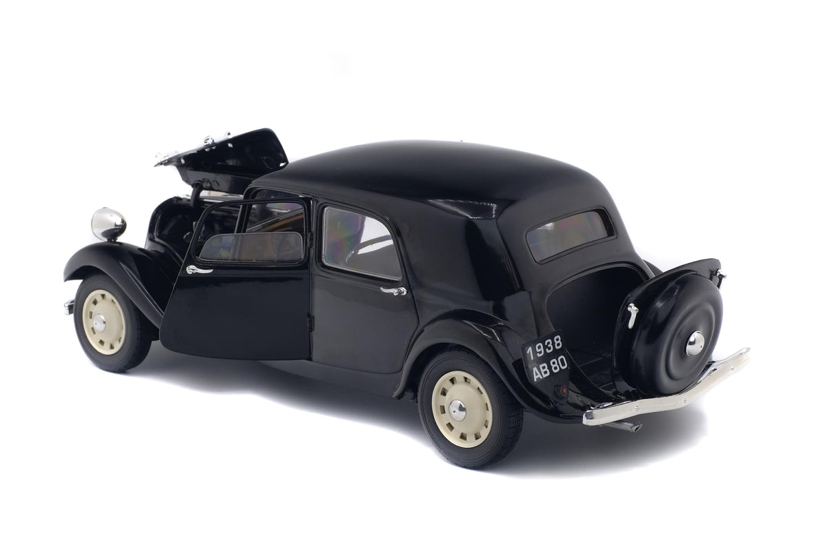 Solido S1800903 Voiture miniature collection 1/18 Citröen Traction 11B – Noir – 1937