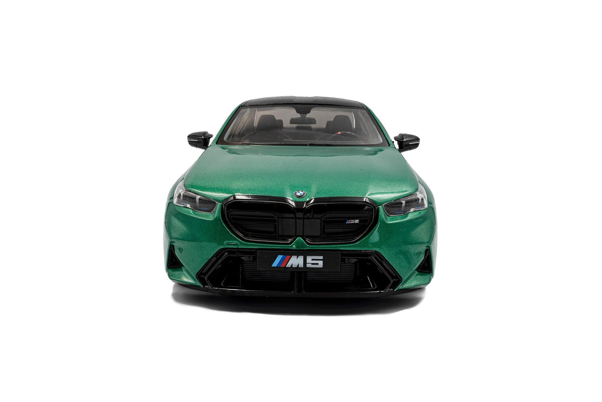 Solido S1814701 Voiture miniature collection 1/18 BMW M5 – M Isle of Man Green Metallic – 2025